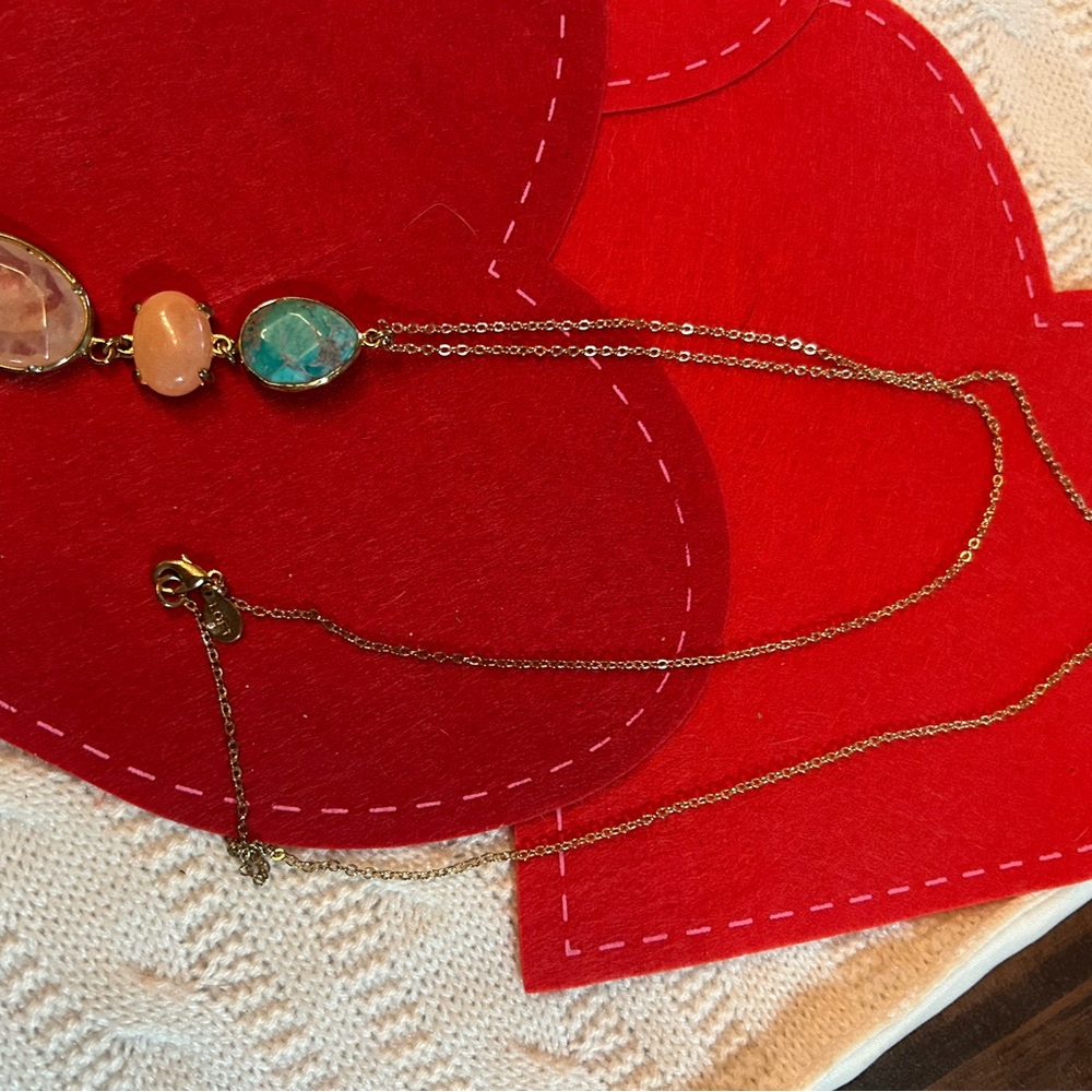 Elegant Multi-Stone Necklace